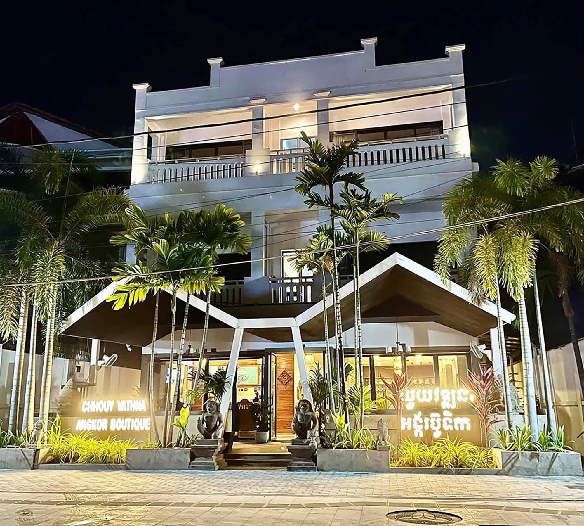 Chhouy Vathna Angkor Boutique Hotel Siem Reap Bagian luar foto