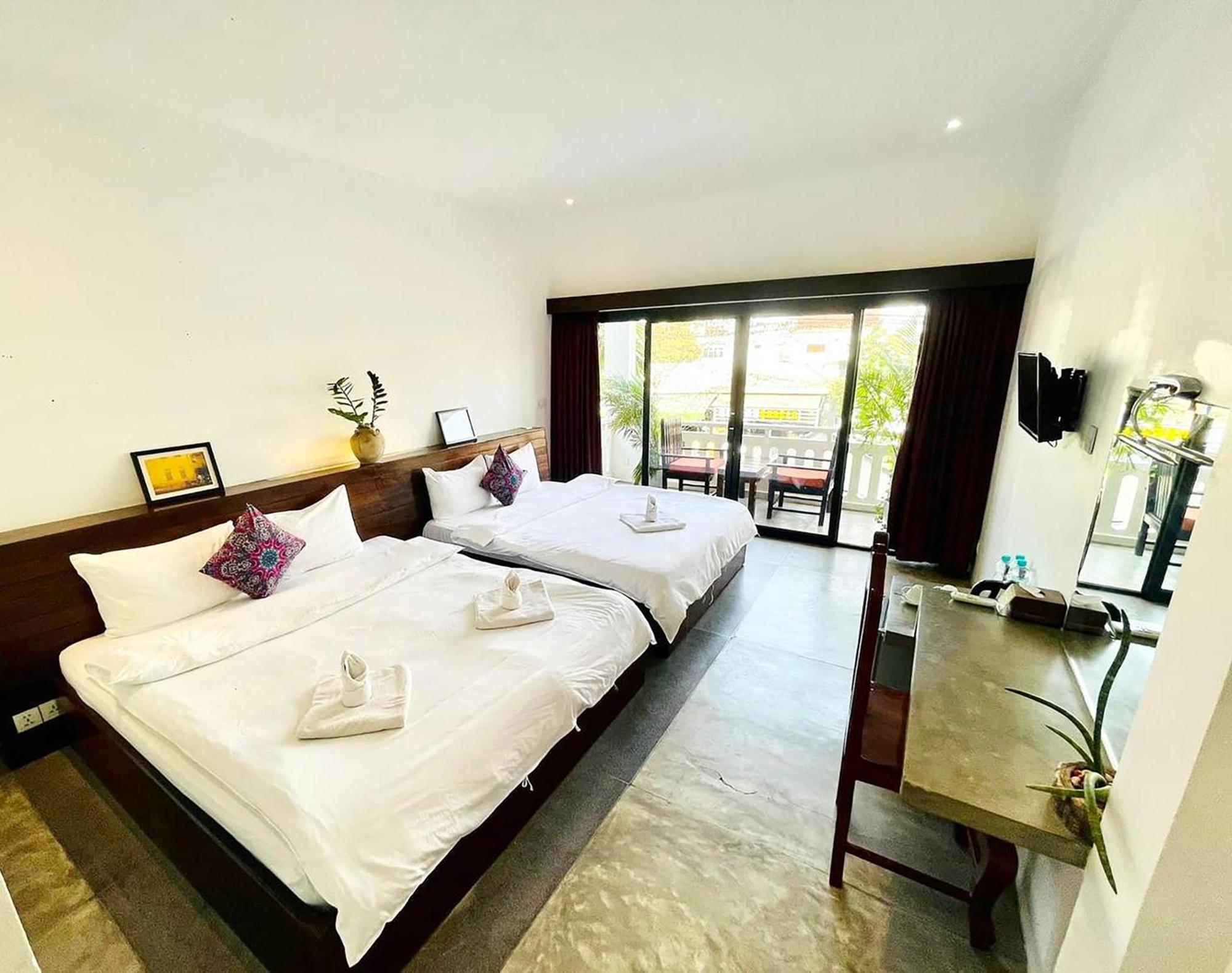 Chhouy Vathna Angkor Boutique Hotel Siem Reap Bagian luar foto